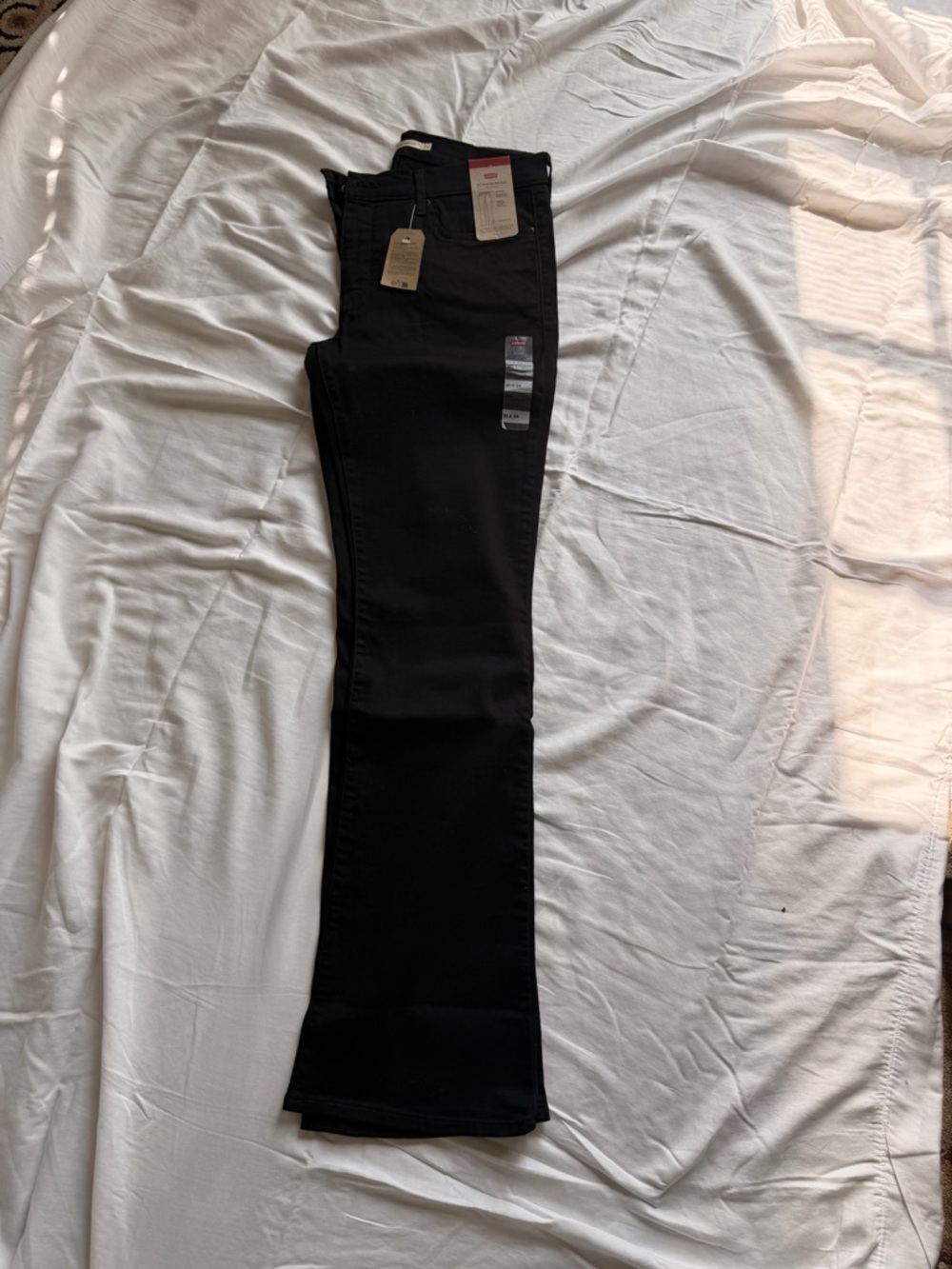 Levi's Women 315 Shaping Black Bootcut Jeans size 31x34